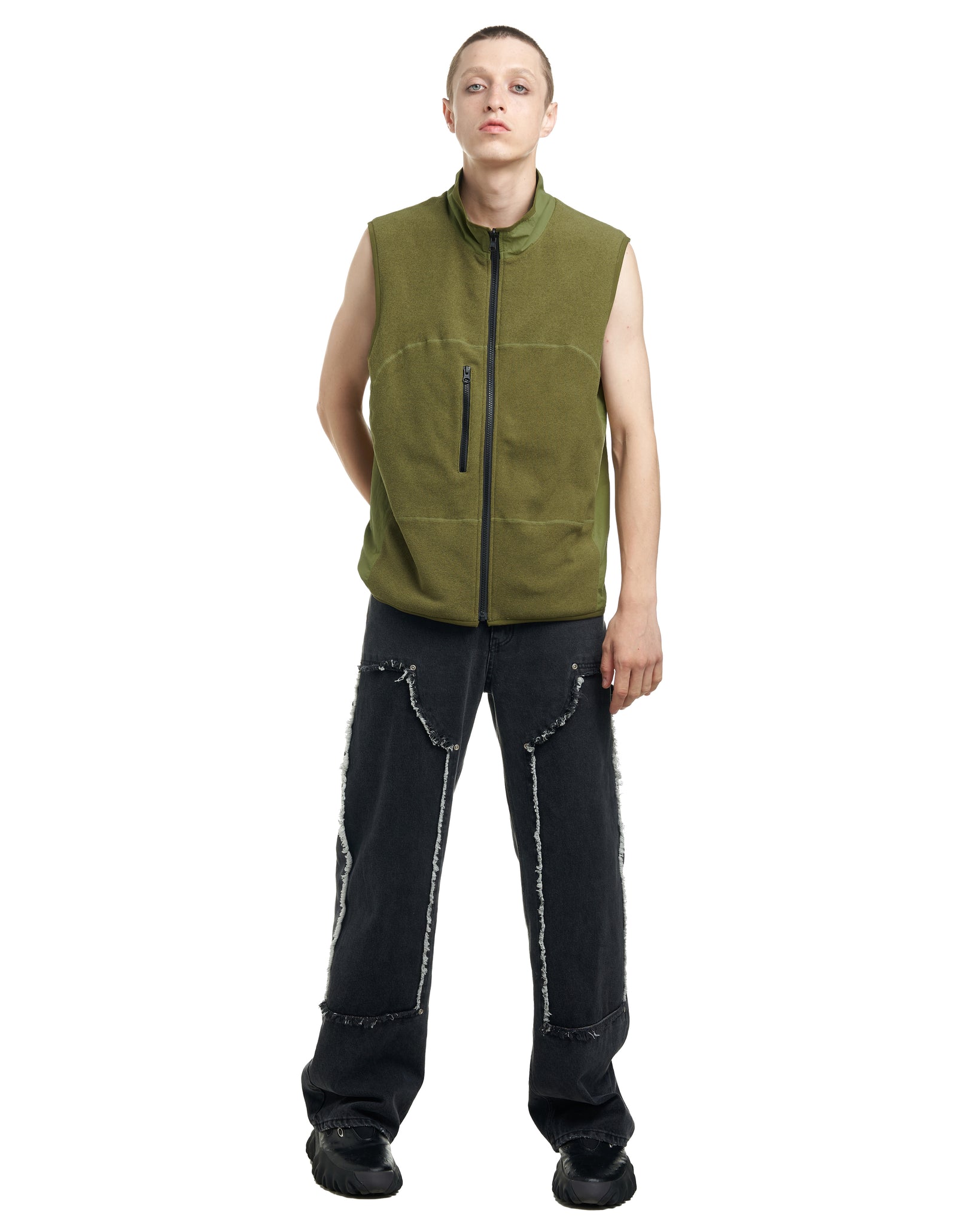 REVESIBLE FLEECE GILET