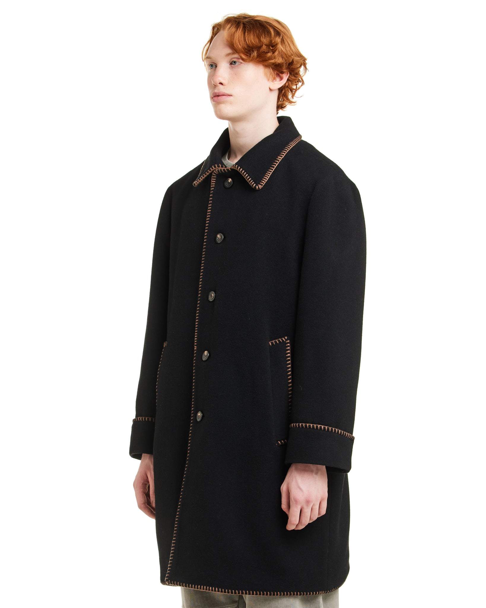 WOOLEN MAC COAT