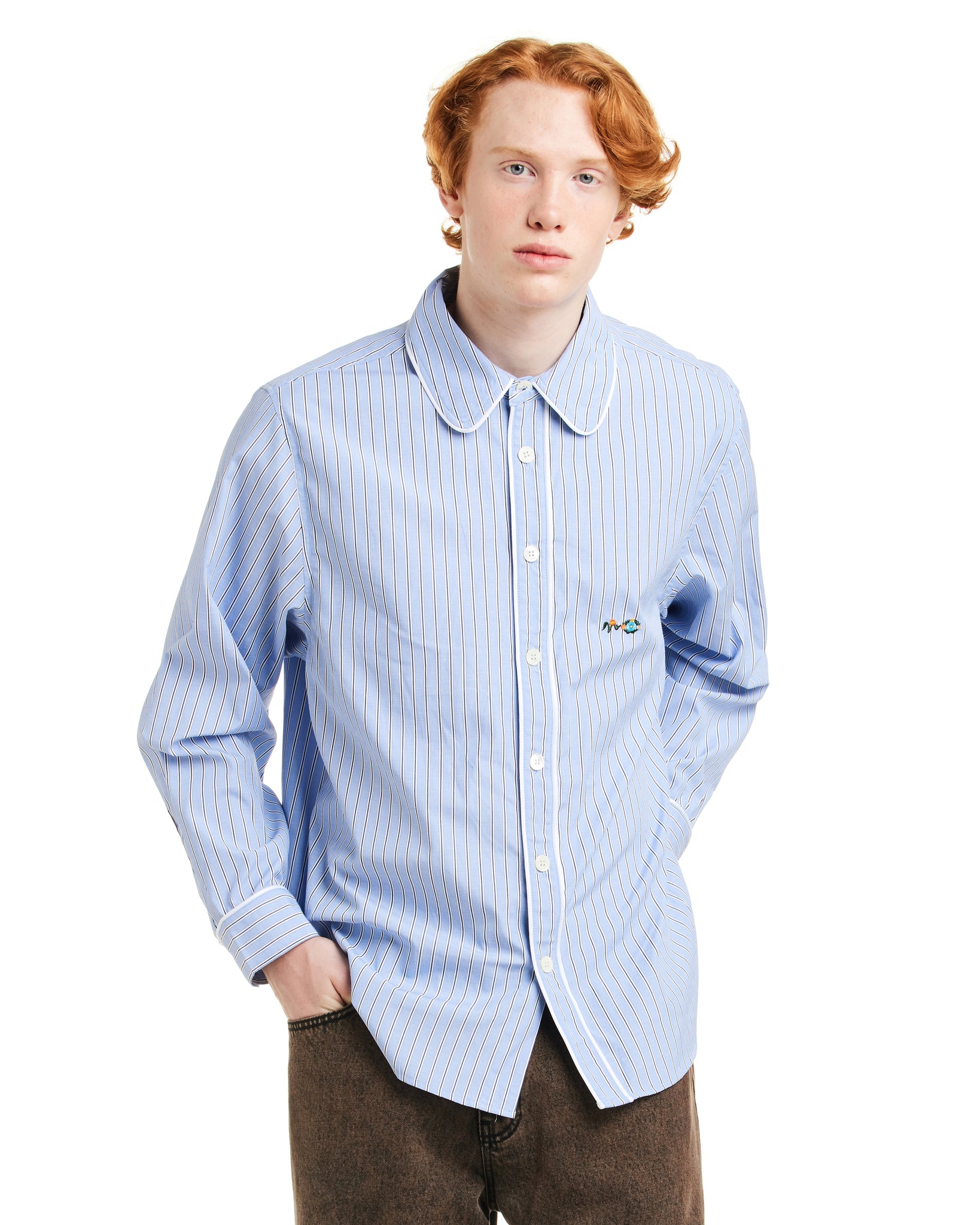 STRIPE LOUNGE SHIRT