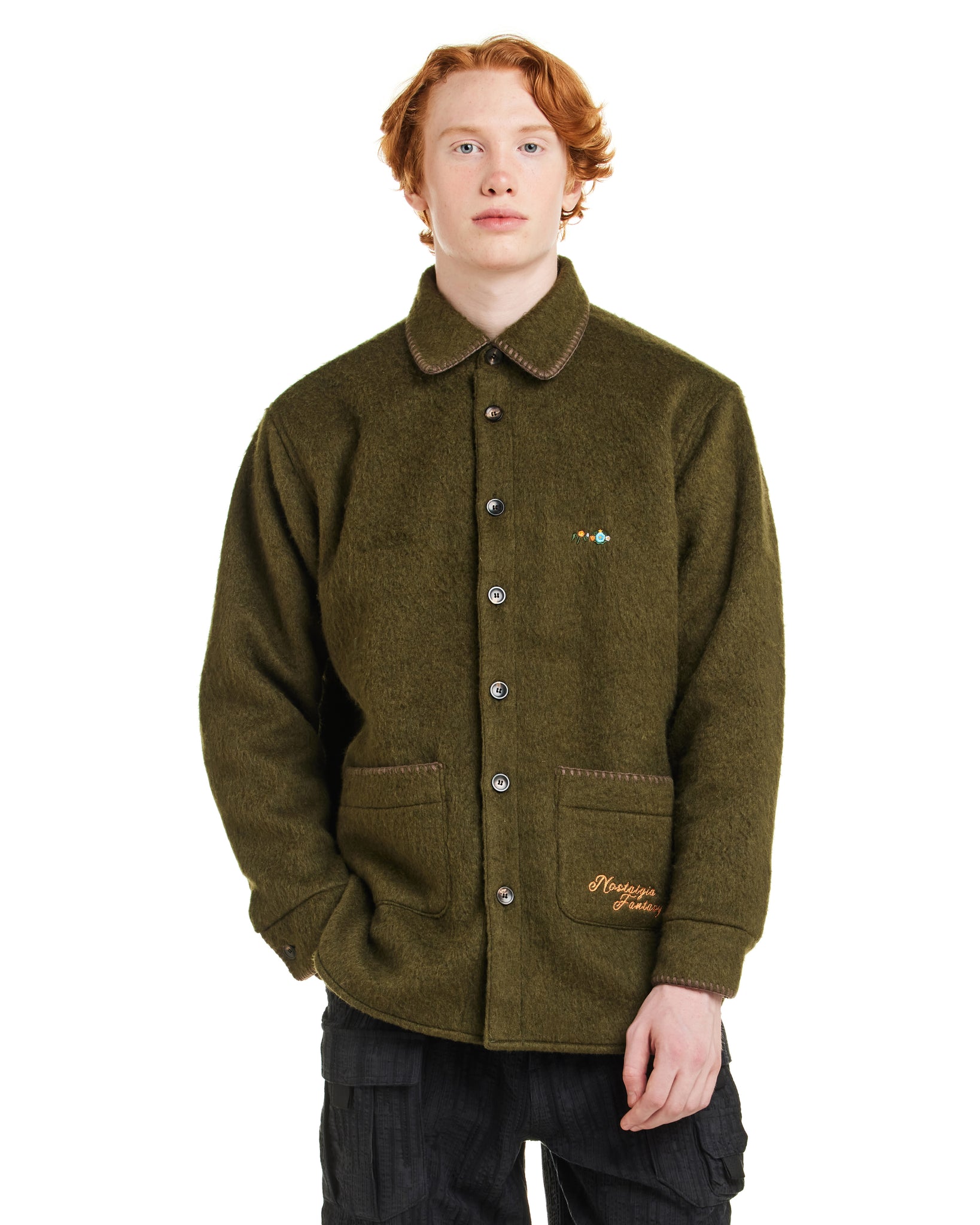 WOOLEN SHIRT JACKET