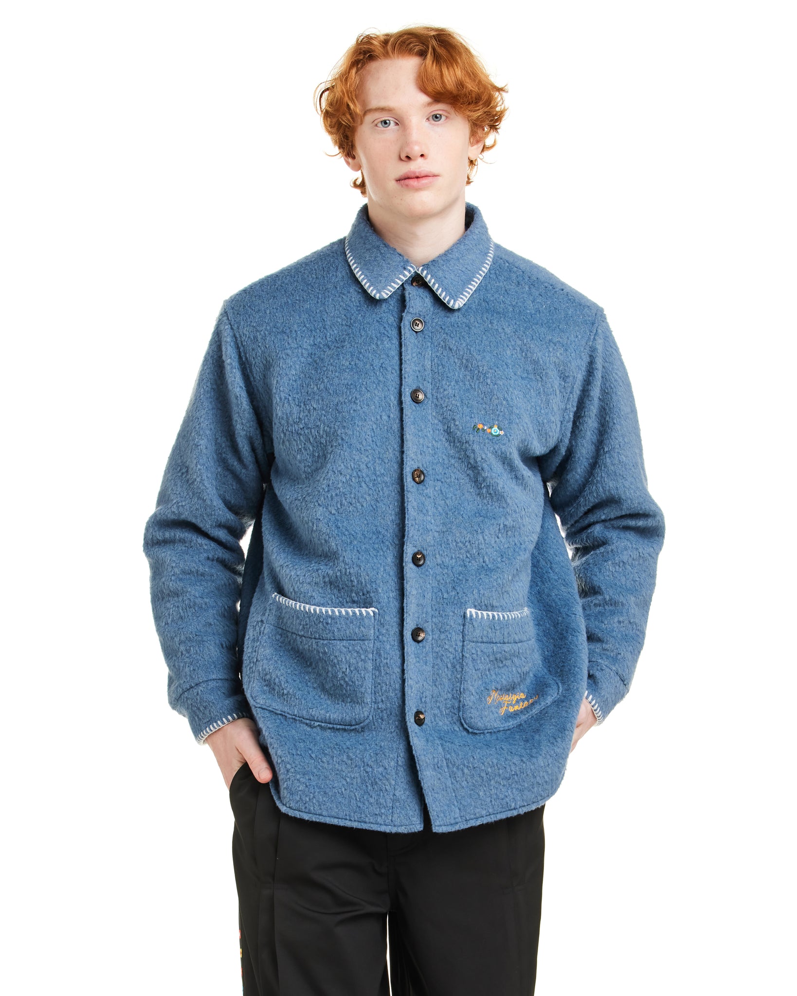 WOOLEN SHIRT JACKET