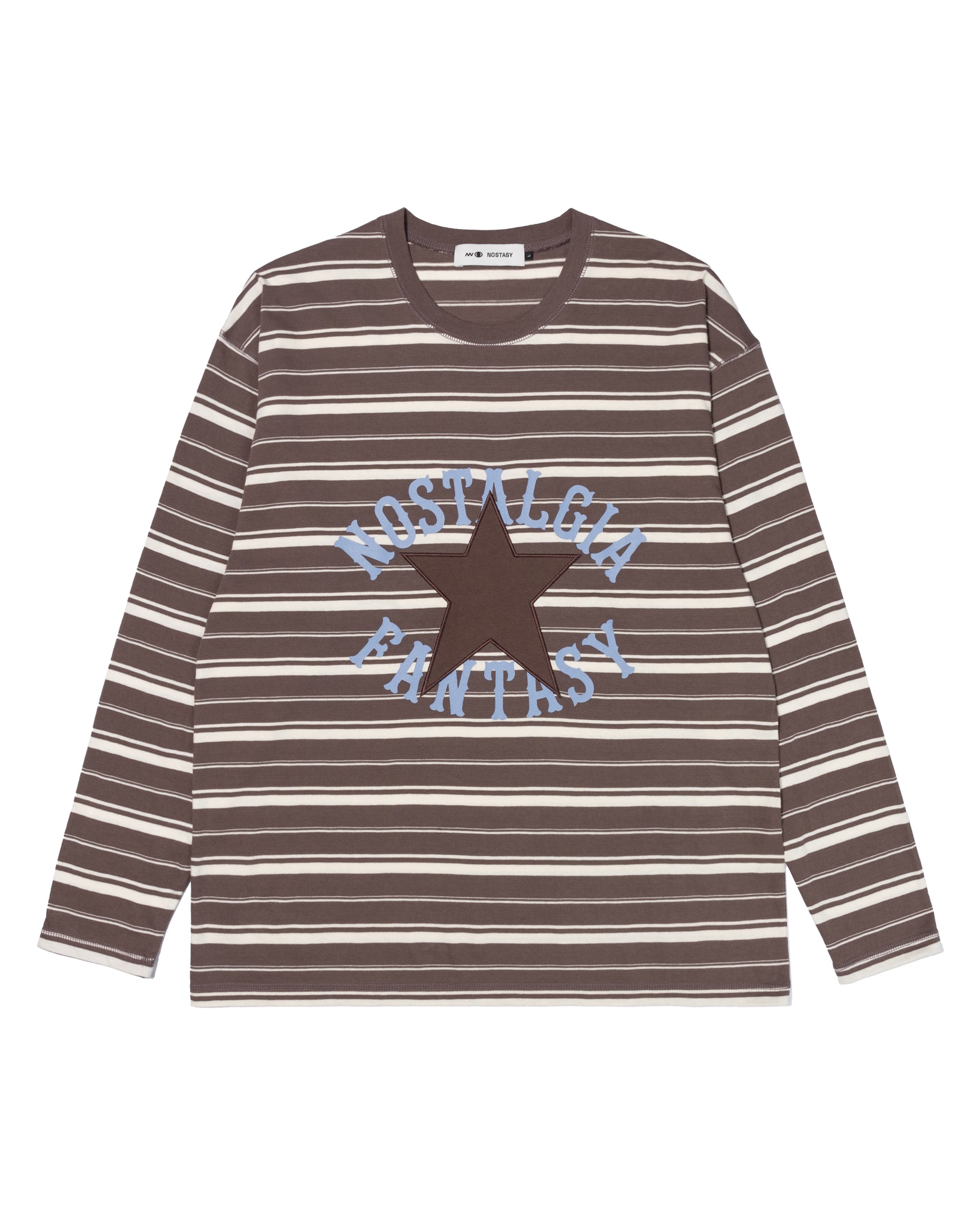 NOSTASY STRIPE STAR L/S TEE