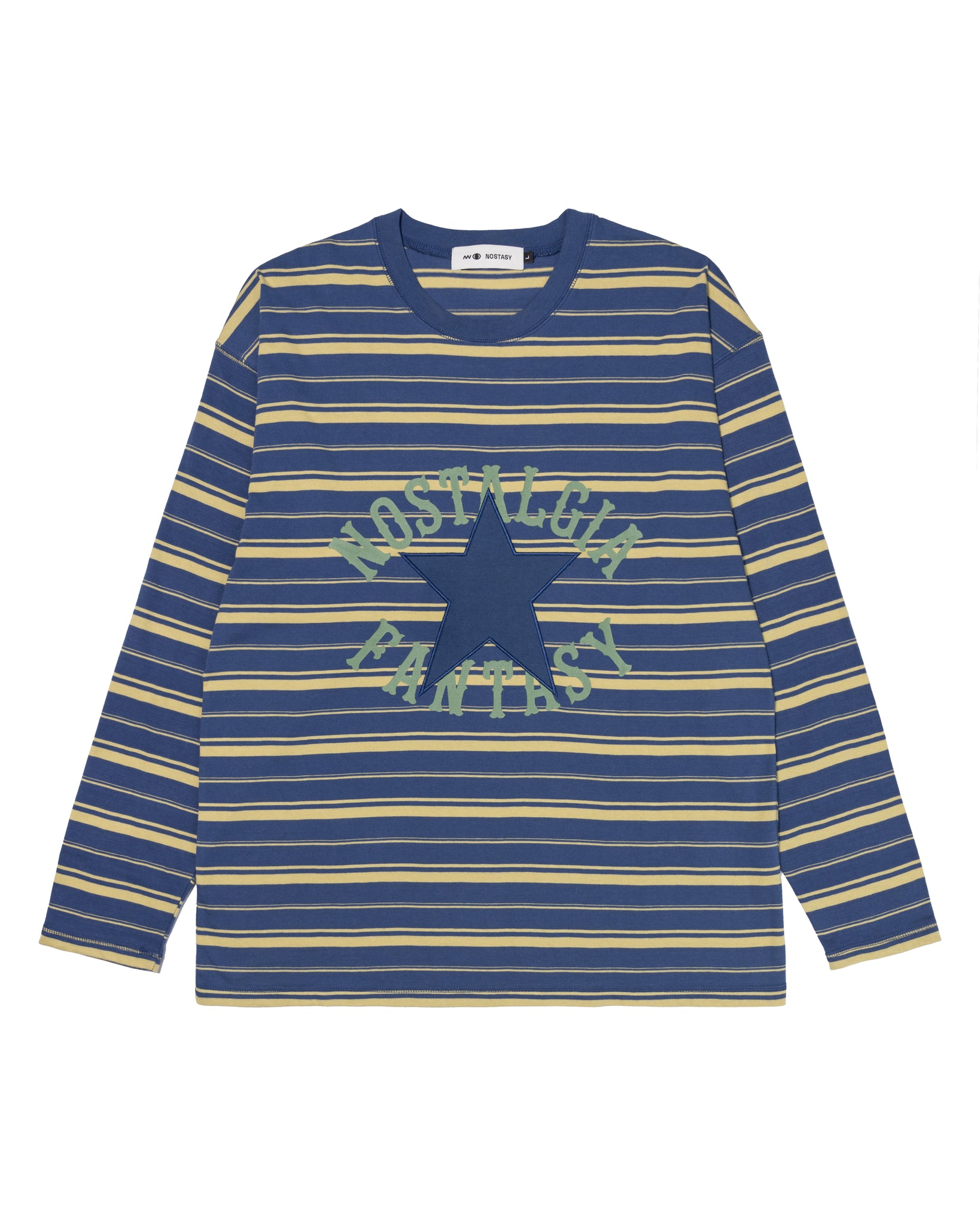 NOSTASY STRIPE STAR L/S TEE