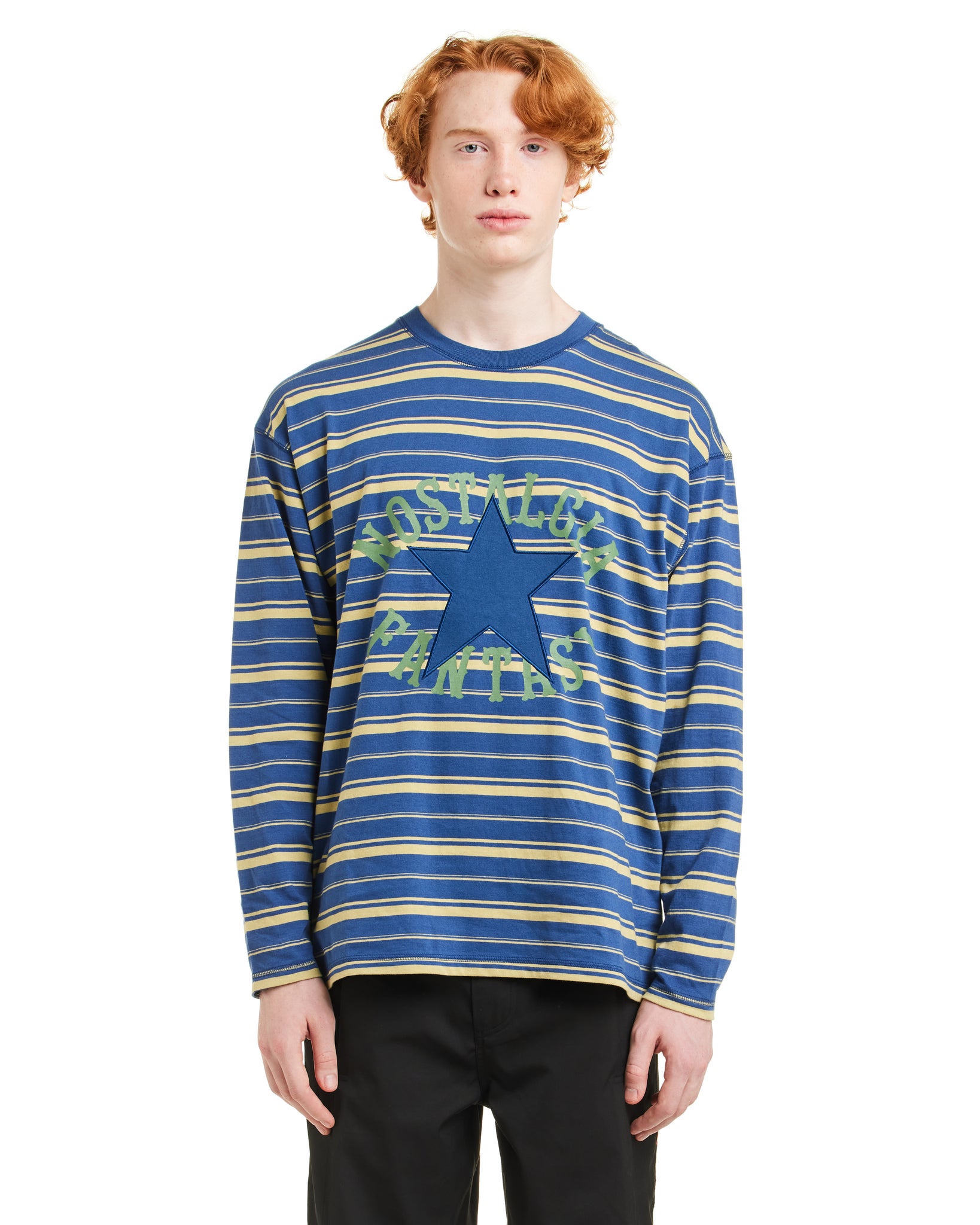 NOSTASY STRIPE STAR L/S TEE