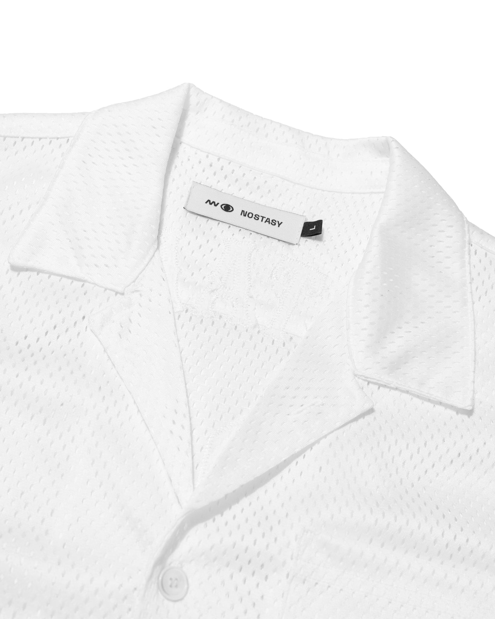 Nostasy mesh button up shirt