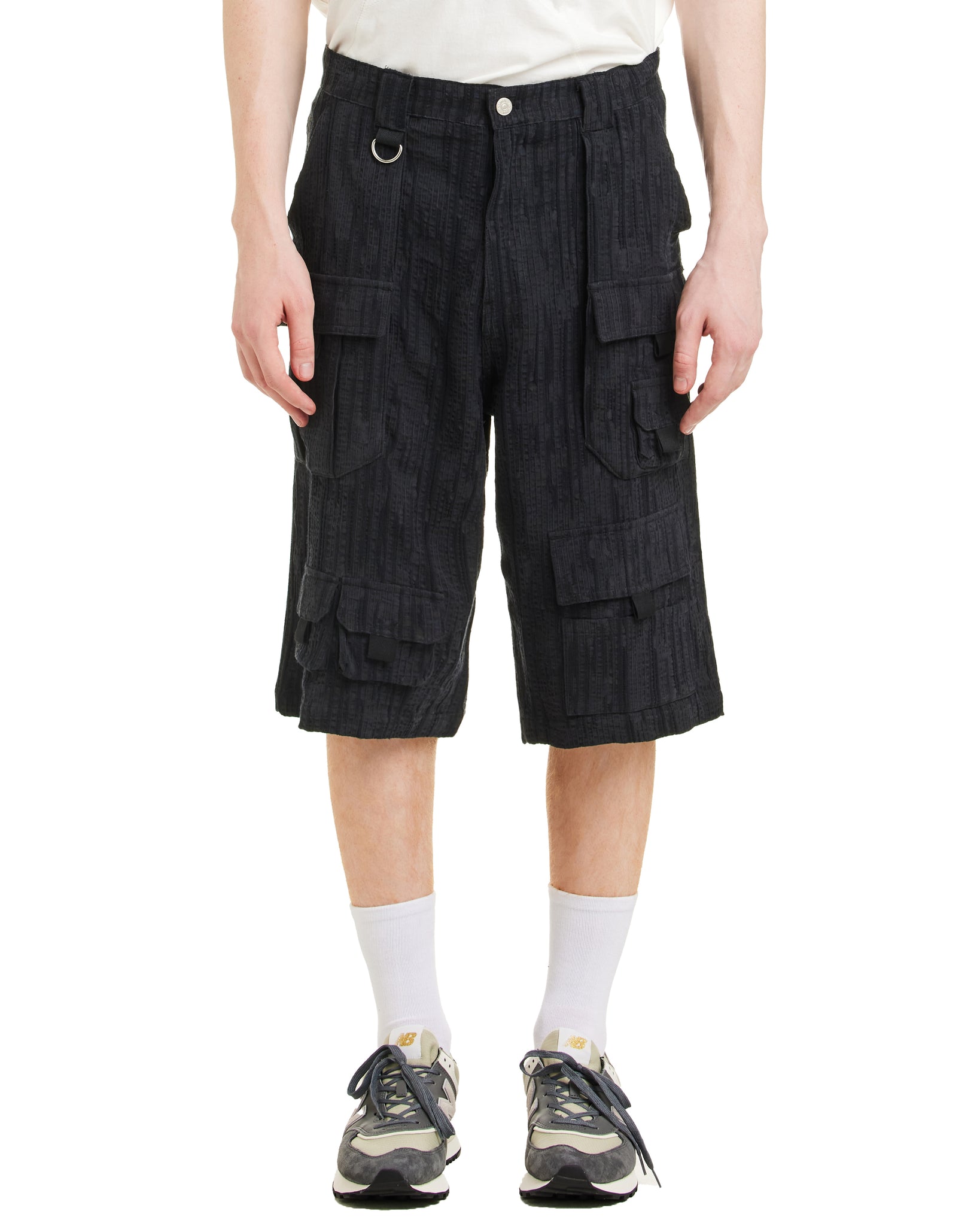 Jacquard cargo short