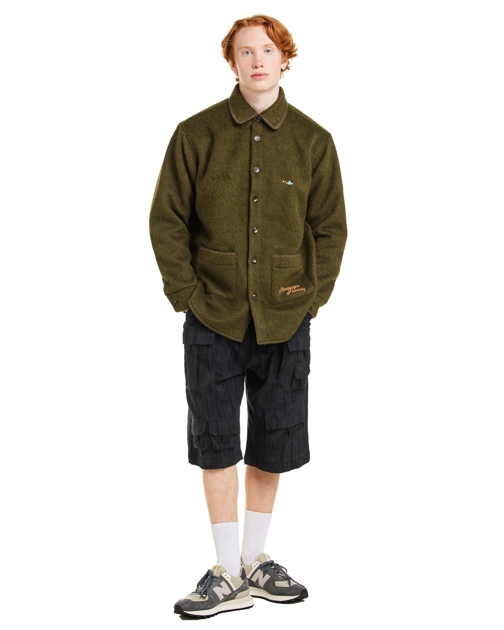 Jacquard cargo short