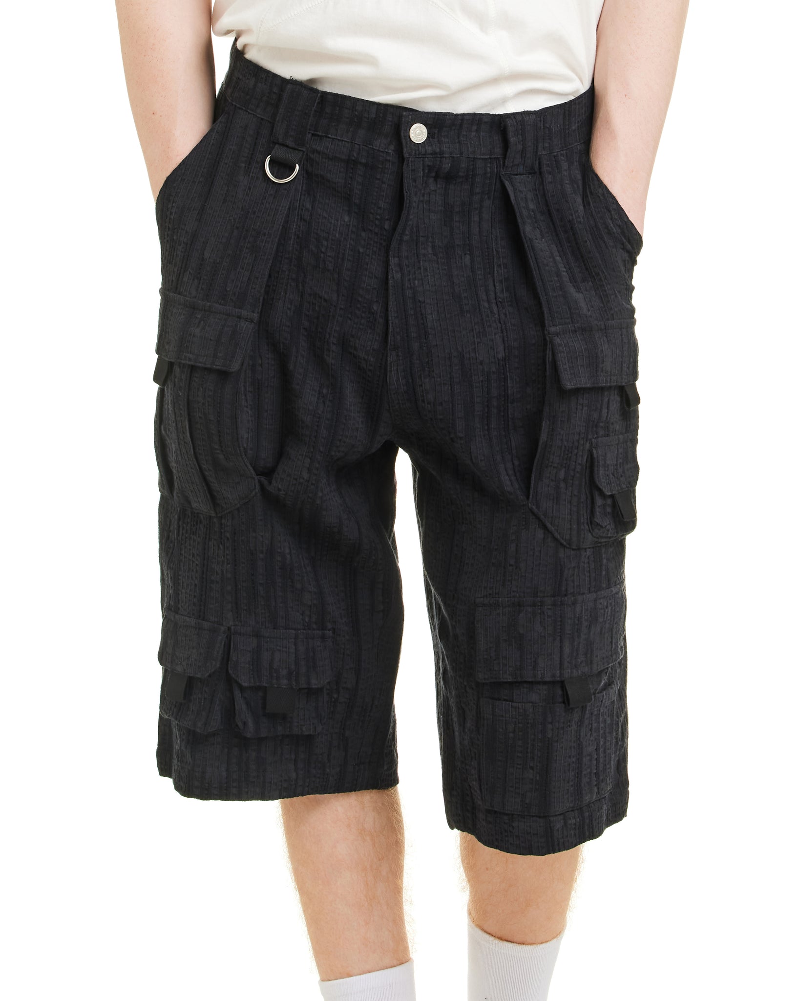 Jacquard cargo short