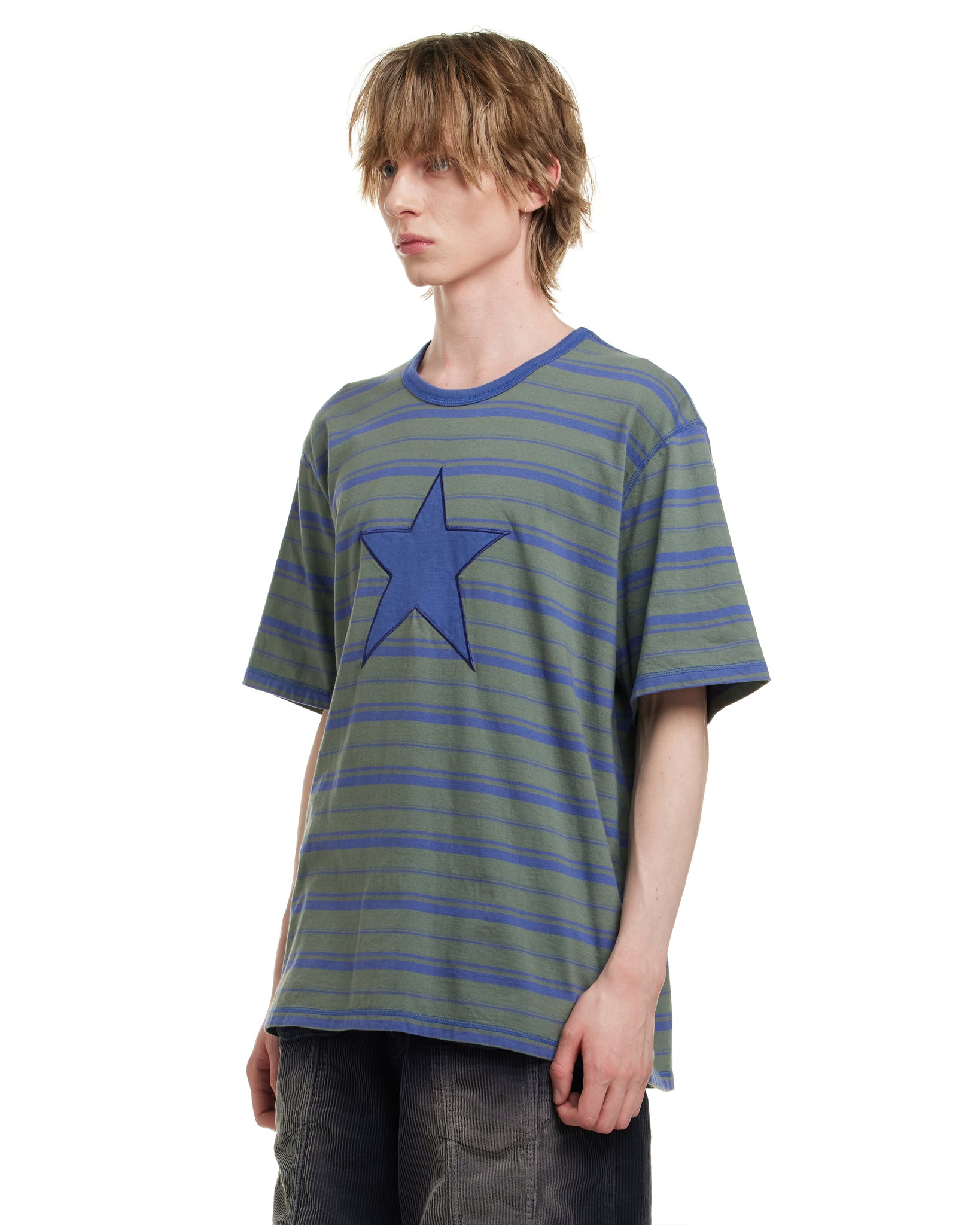 NOSTASY STRIPE STAR TEE