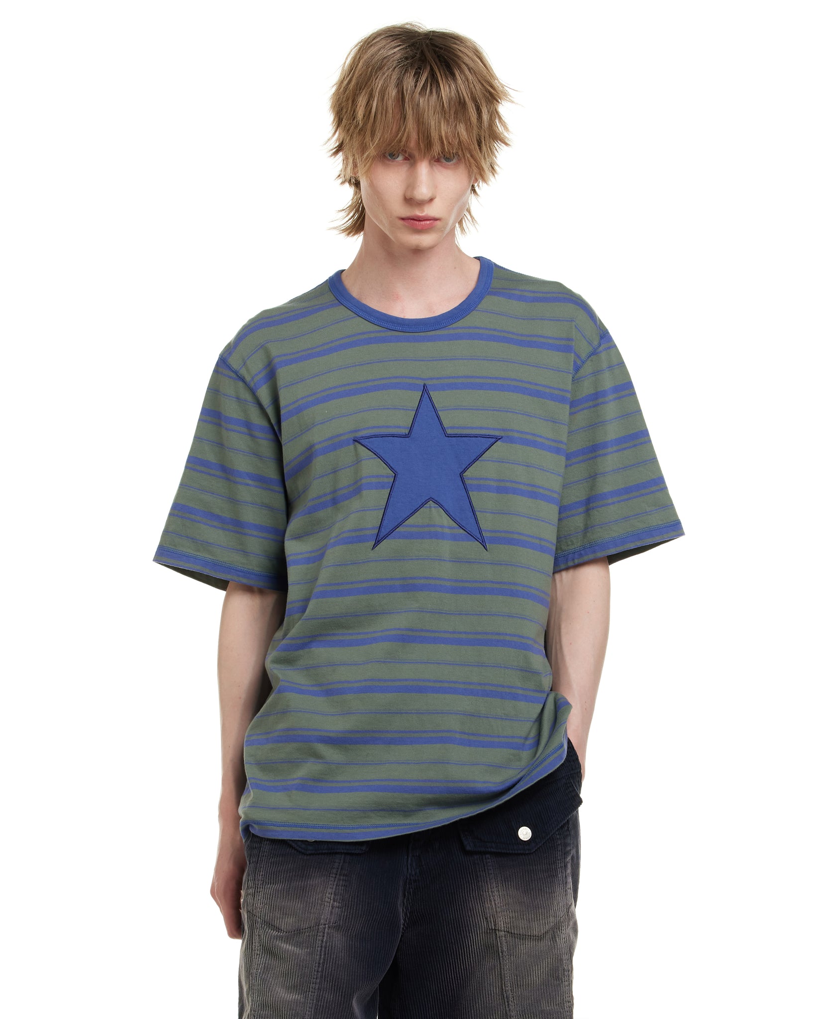 NOSTASY STRIPE STAR TEE