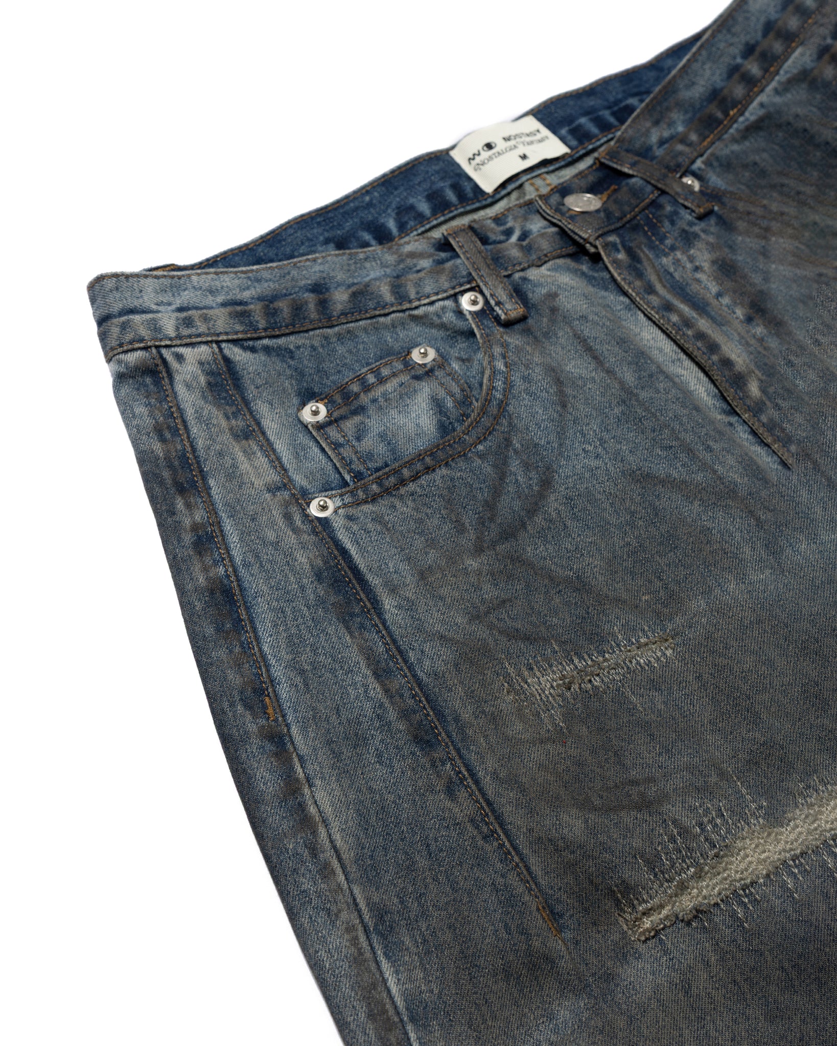 SIDE BY SIDE WASHED JEAN