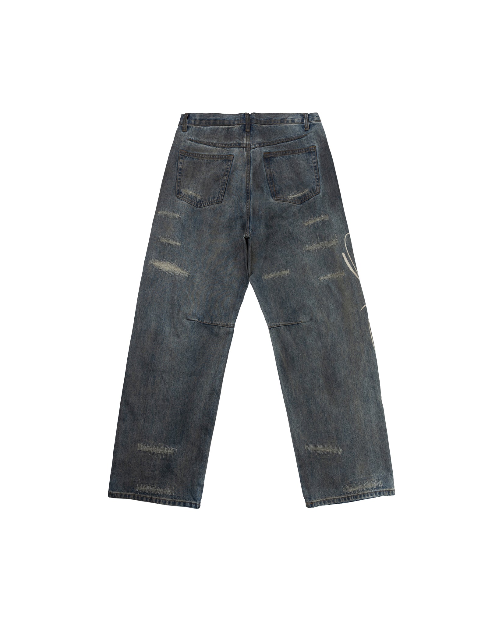 SIDE BY SIDE WASHED JEAN