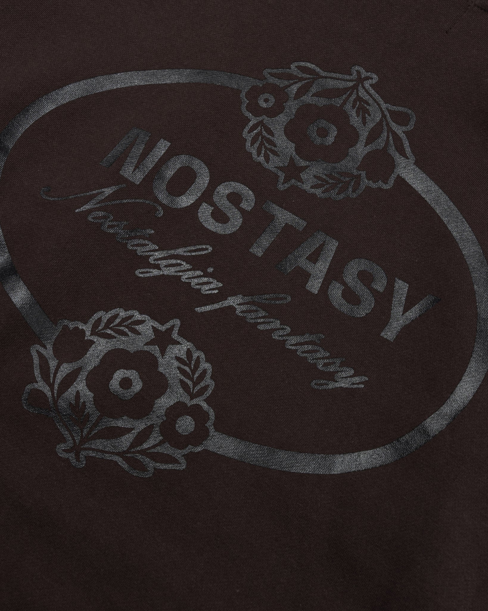 NOSTASY FLORAL HOODED ZIP UP