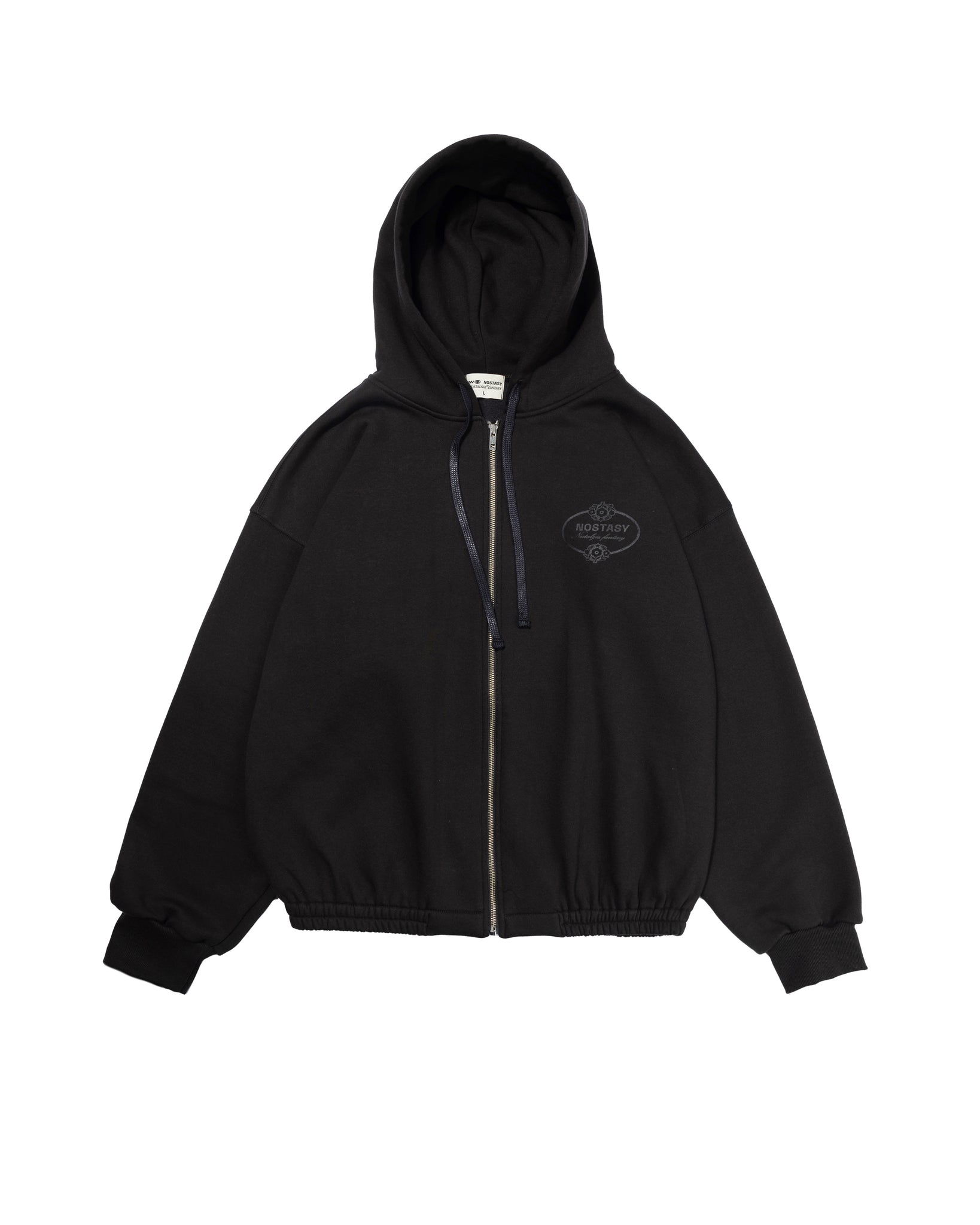 NOSTASY FLORAL HOODED ZIP UP