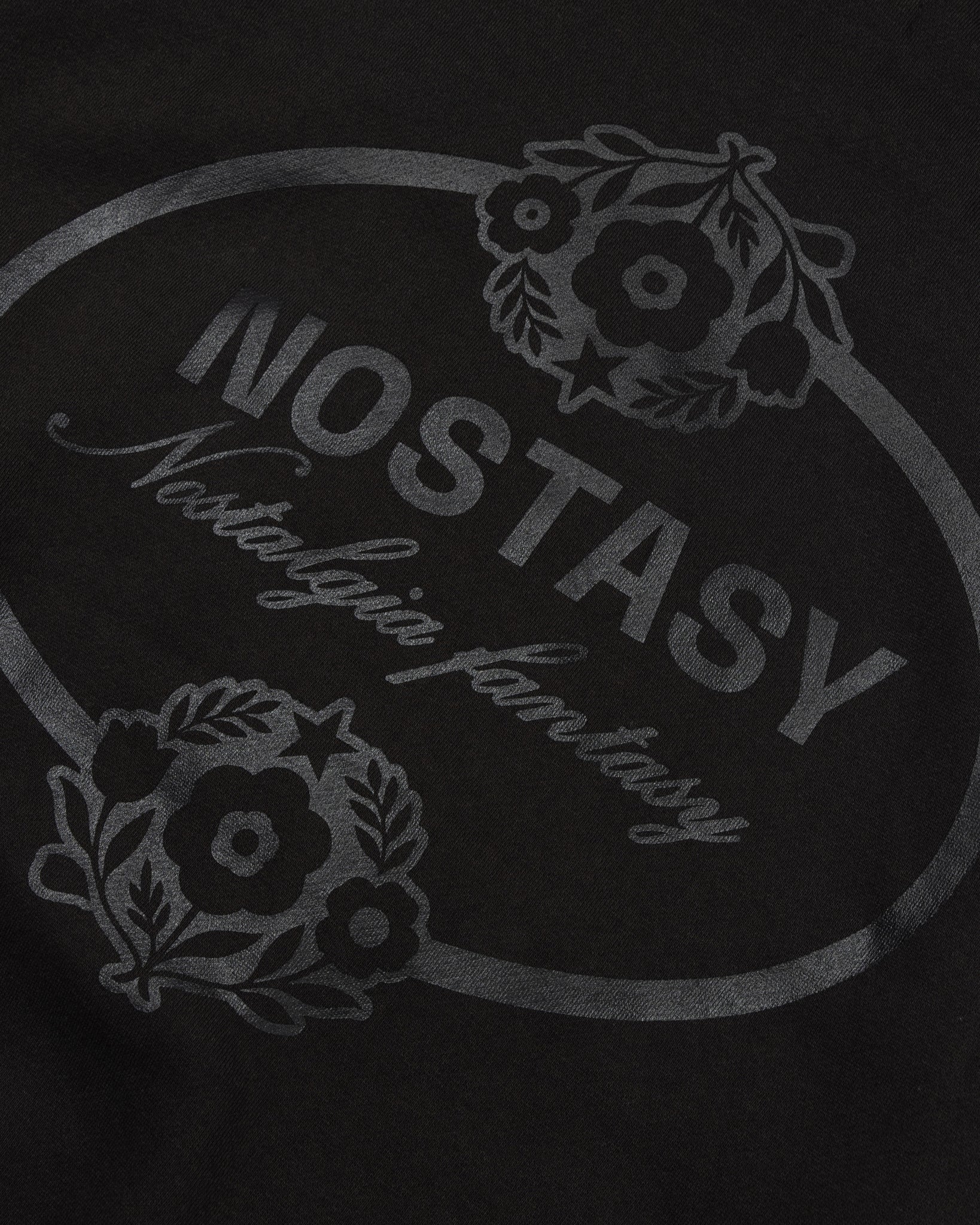 NOSTASY FLORAL HOODED ZIP UP