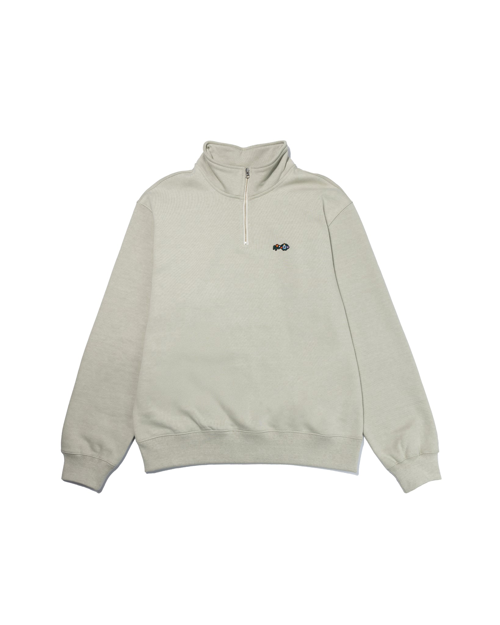 NOSTASY FLORAL ZIP PULLOVER