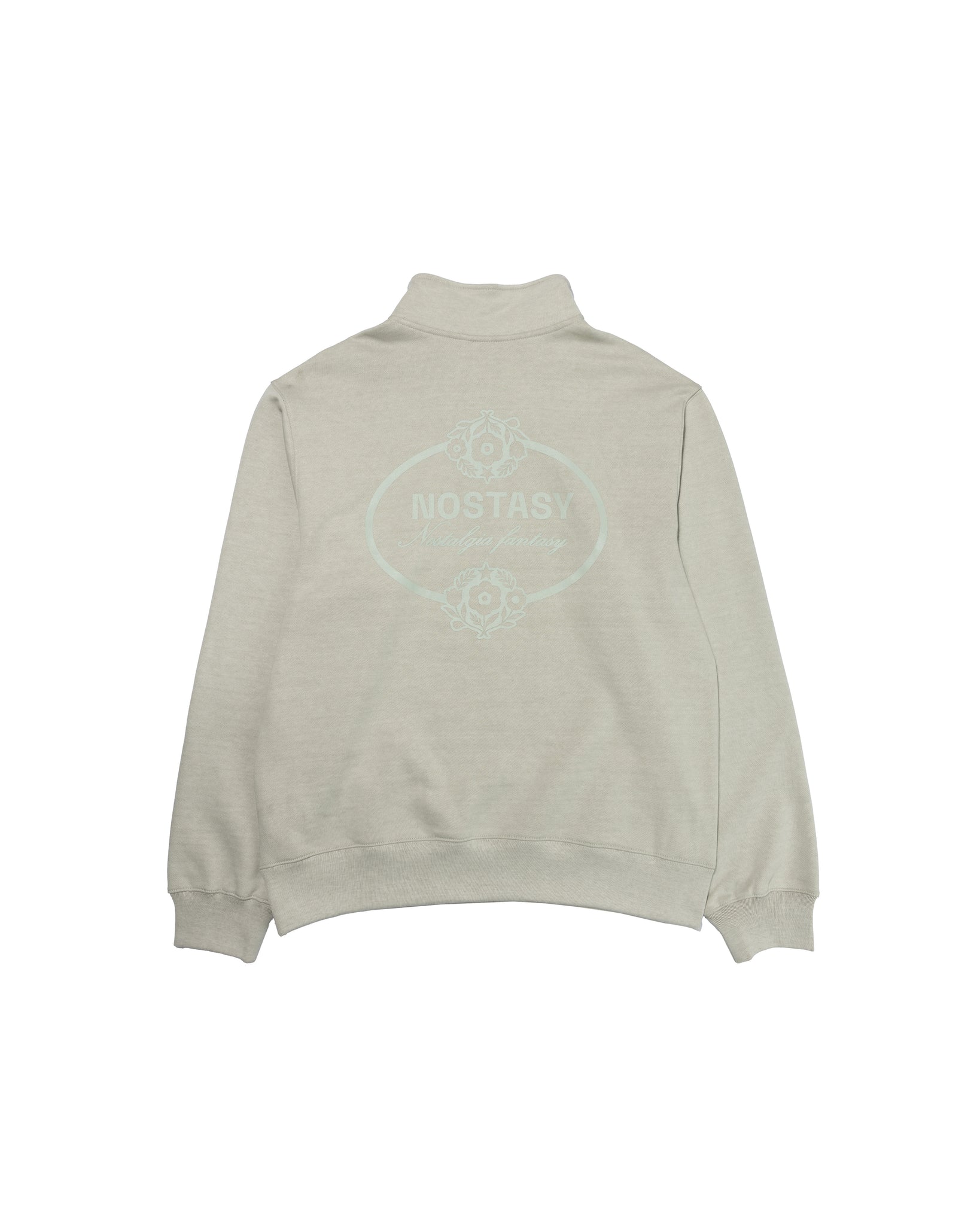 NOSTASY FLORAL ZIP PULLOVER