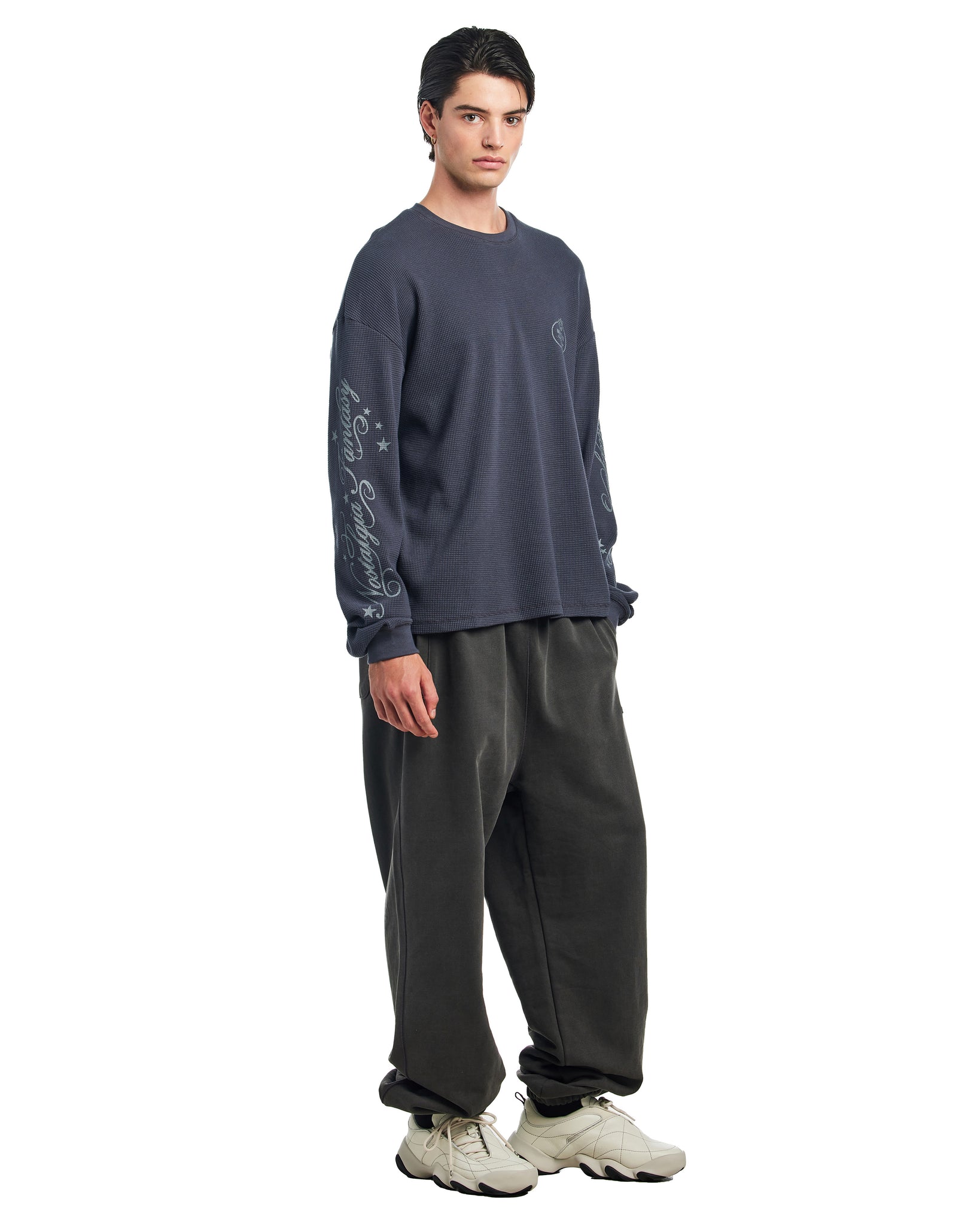 NF L/S WAFFLE TEE