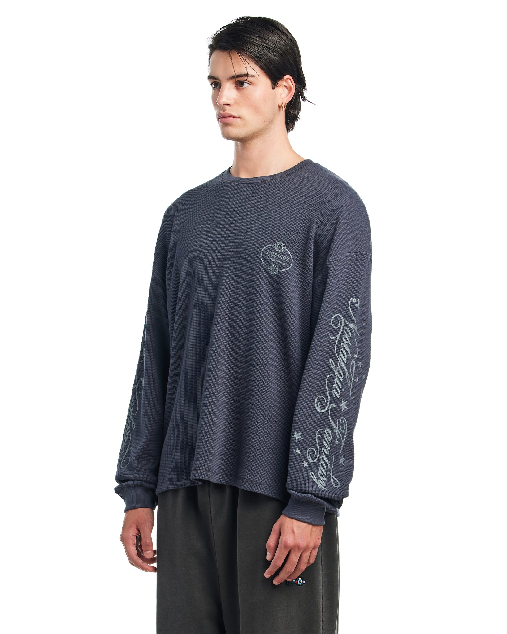 NF L/S WAFFLE TEE
