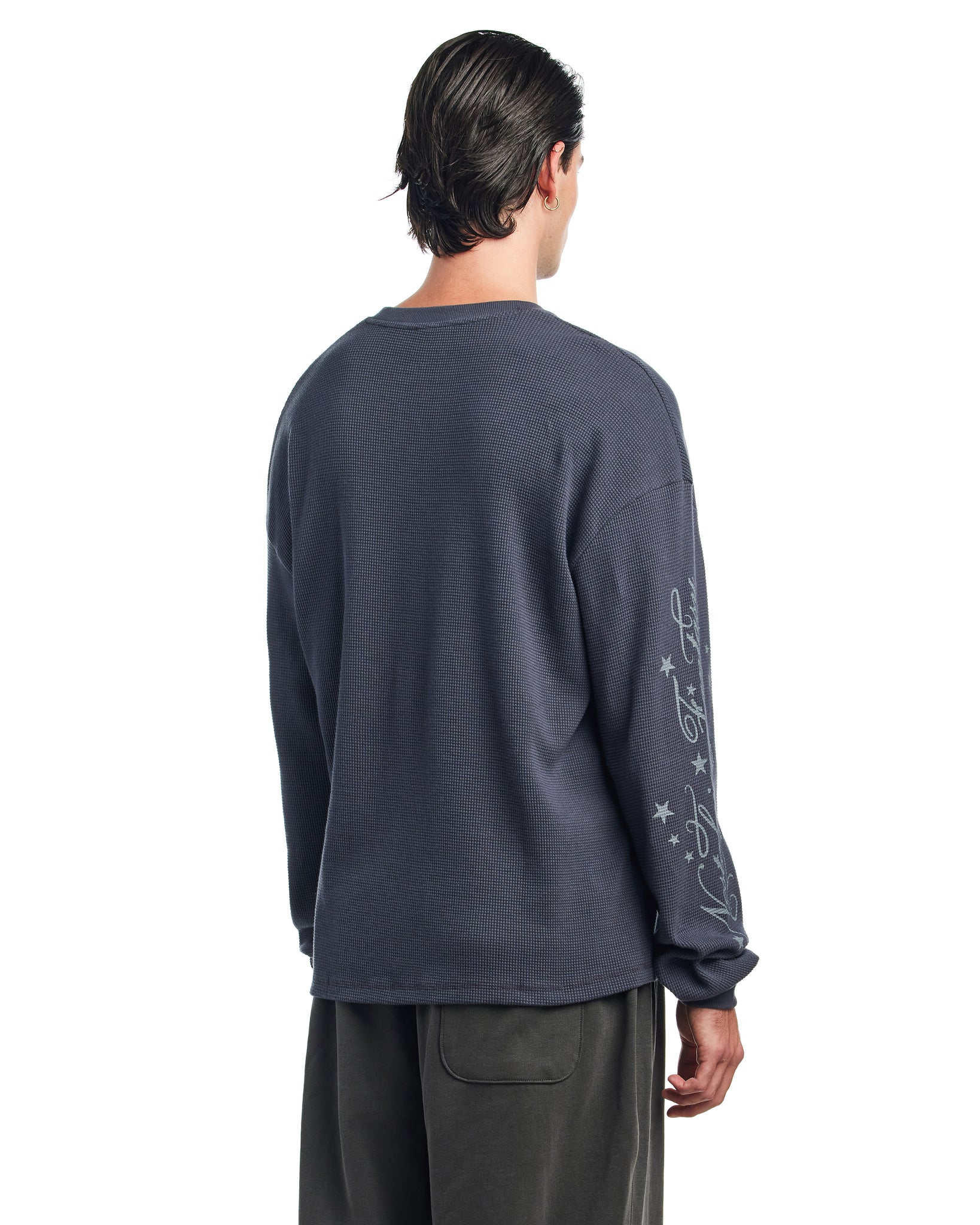 NF L/S WAFFLE TEE