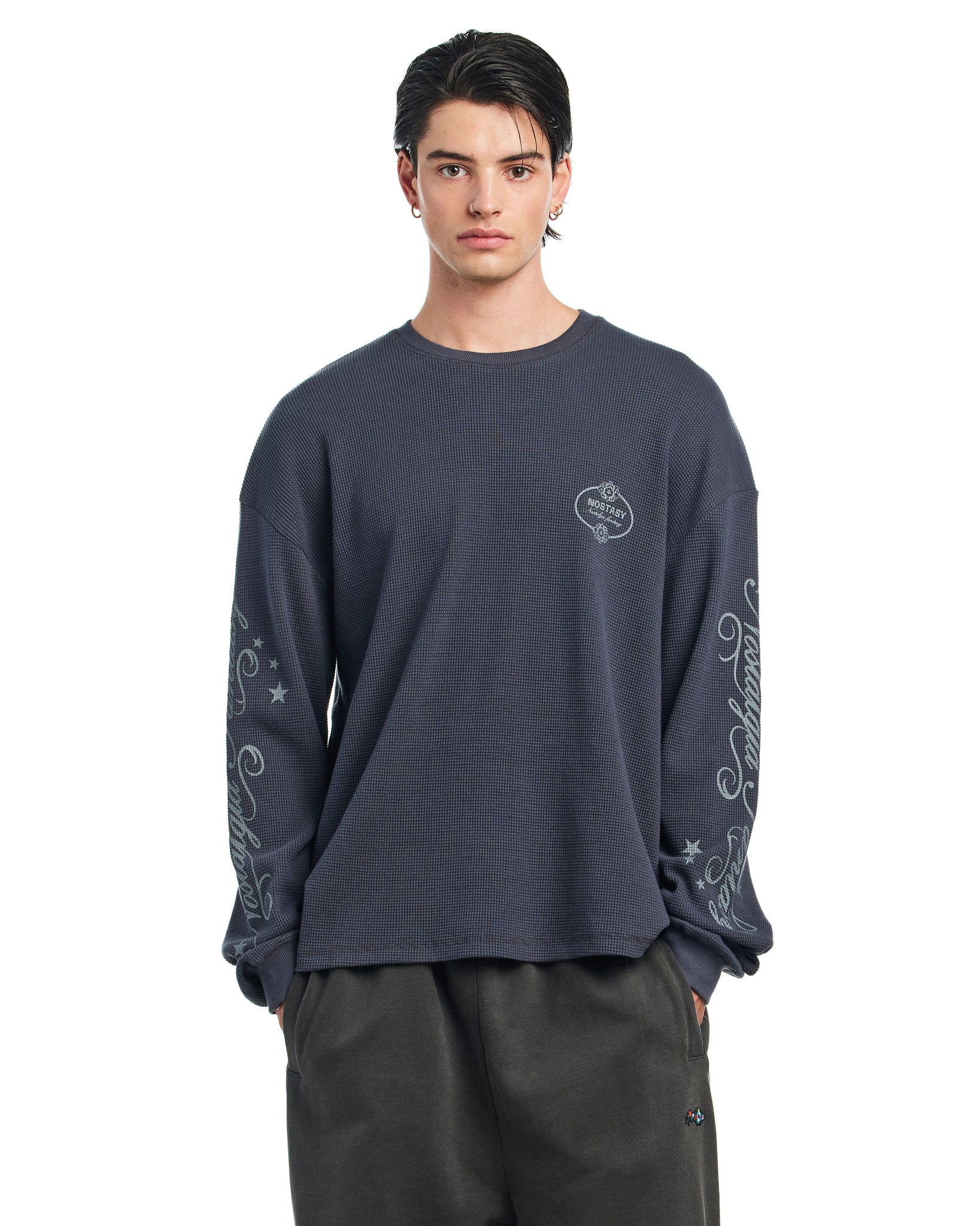 NF L/S WAFFLE TEE