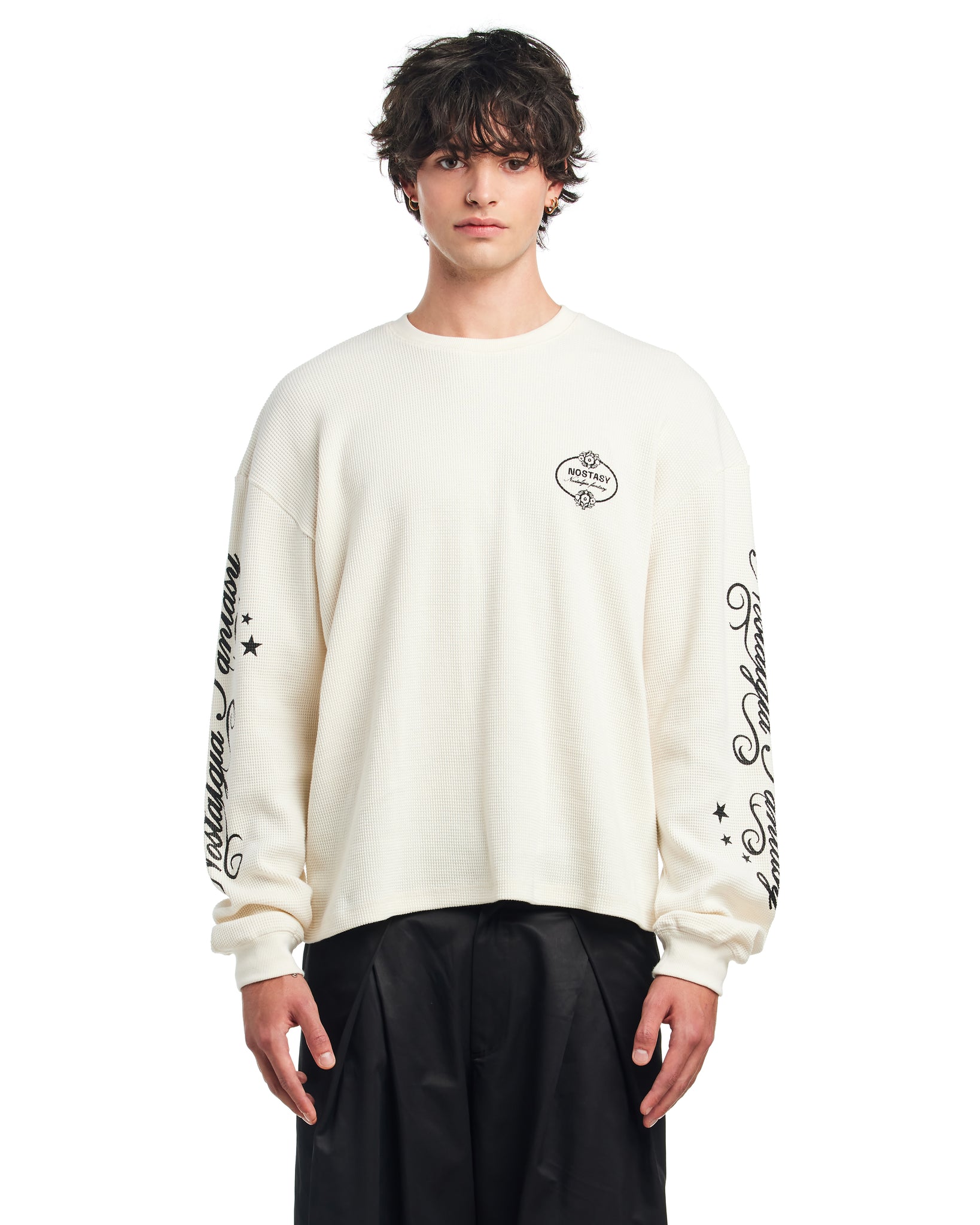 NF L/S WAFFLE TEE