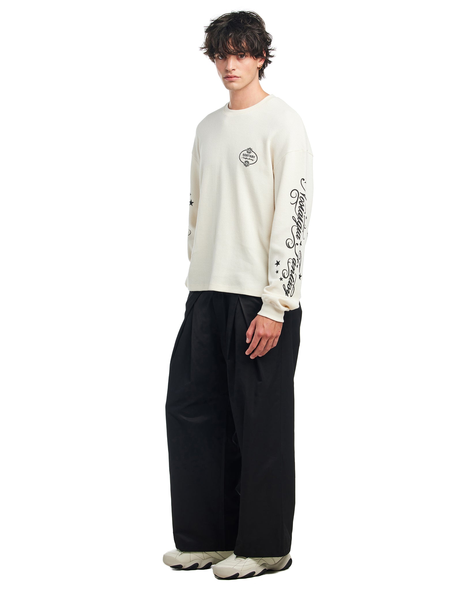 NF L/S WAFFLE TEE