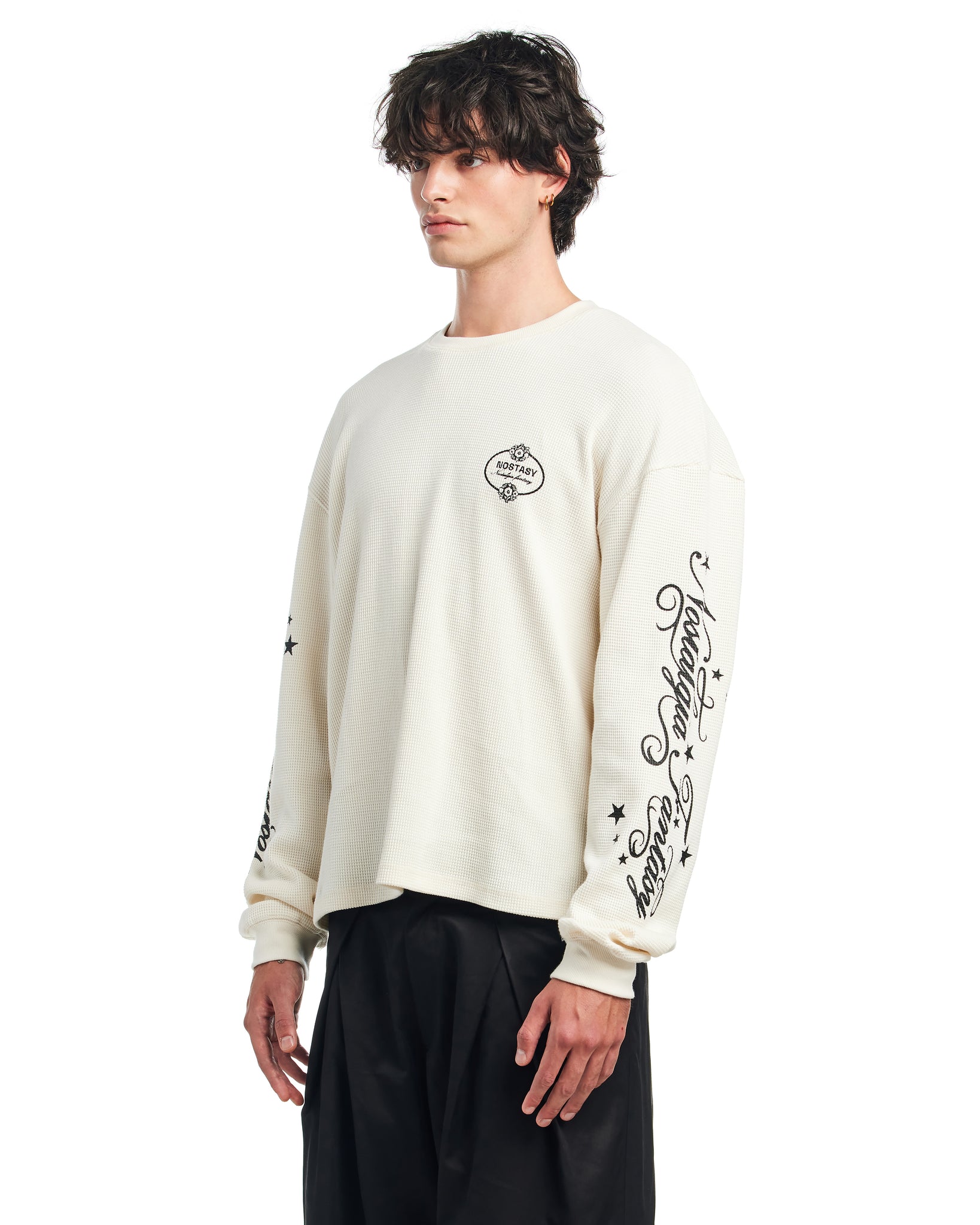 NF L/S WAFFLE TEE