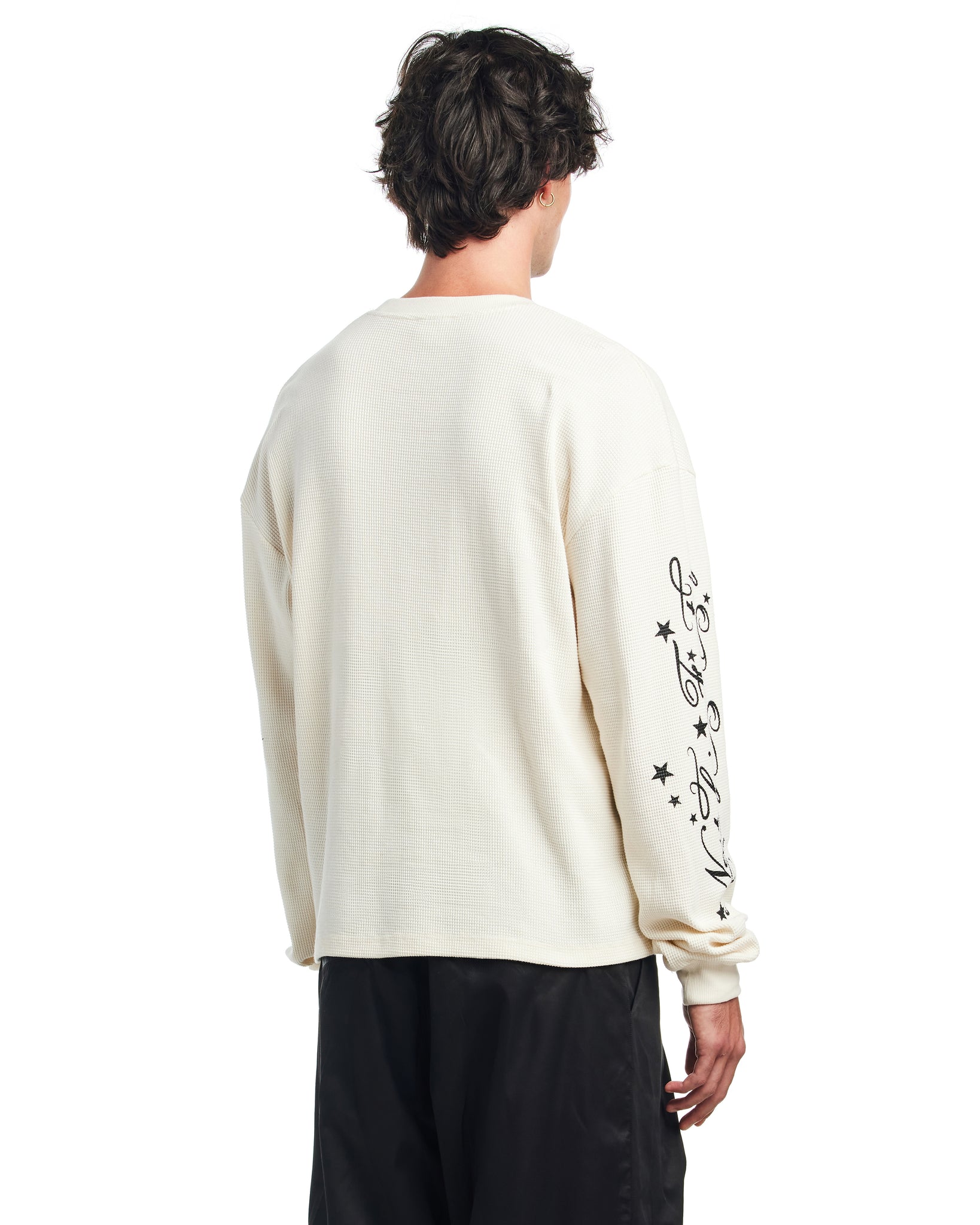 NF L/S WAFFLE TEE