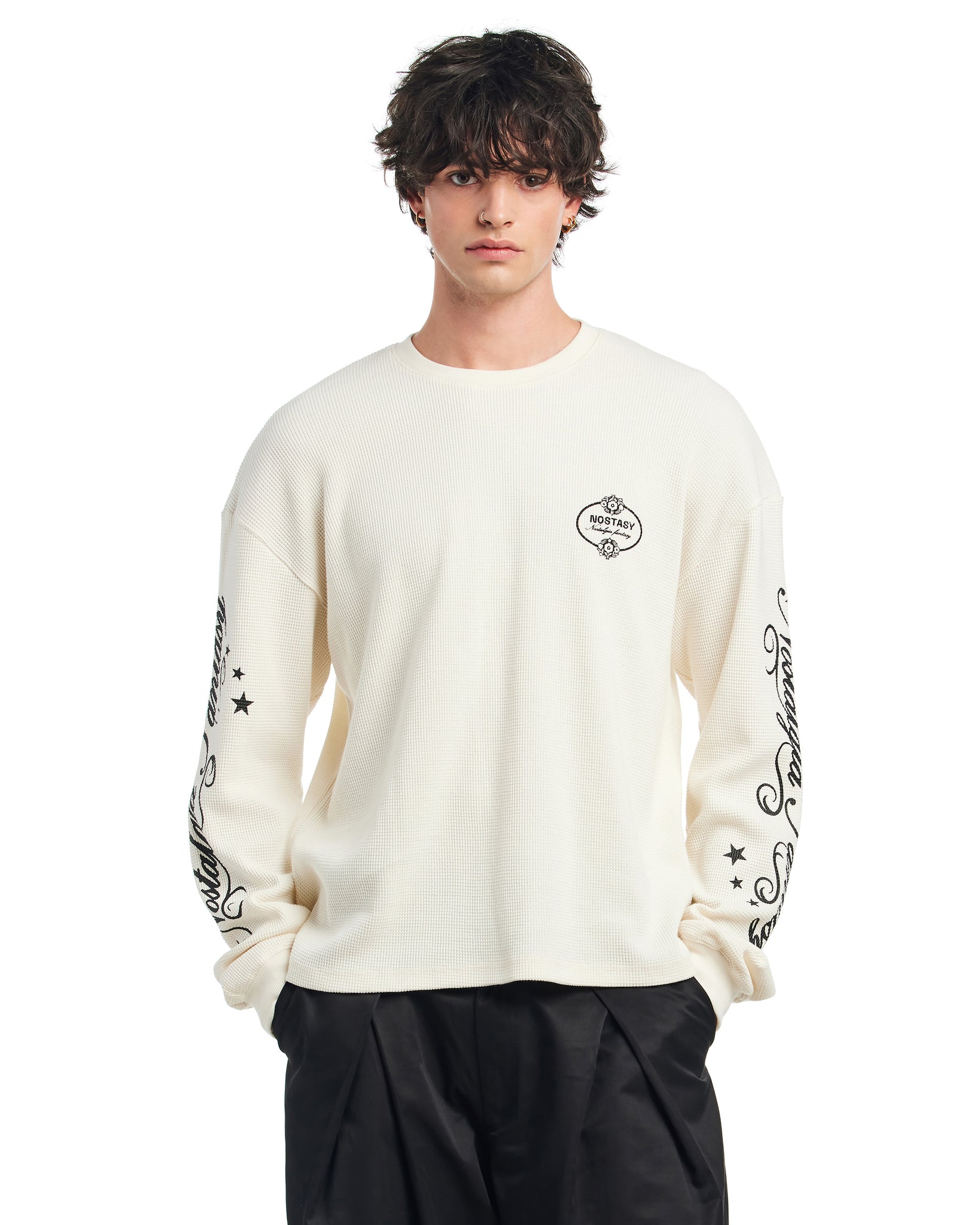 NF L/S WAFFLE TEE