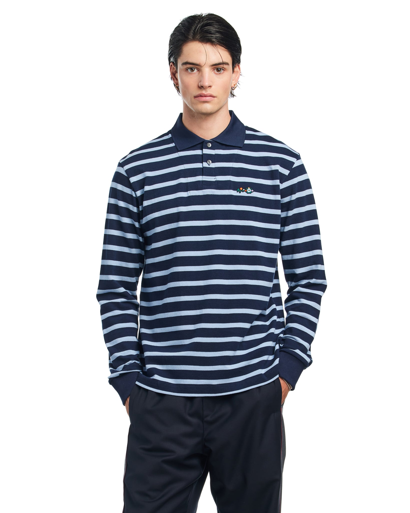 STRIPE RUGBY TEE