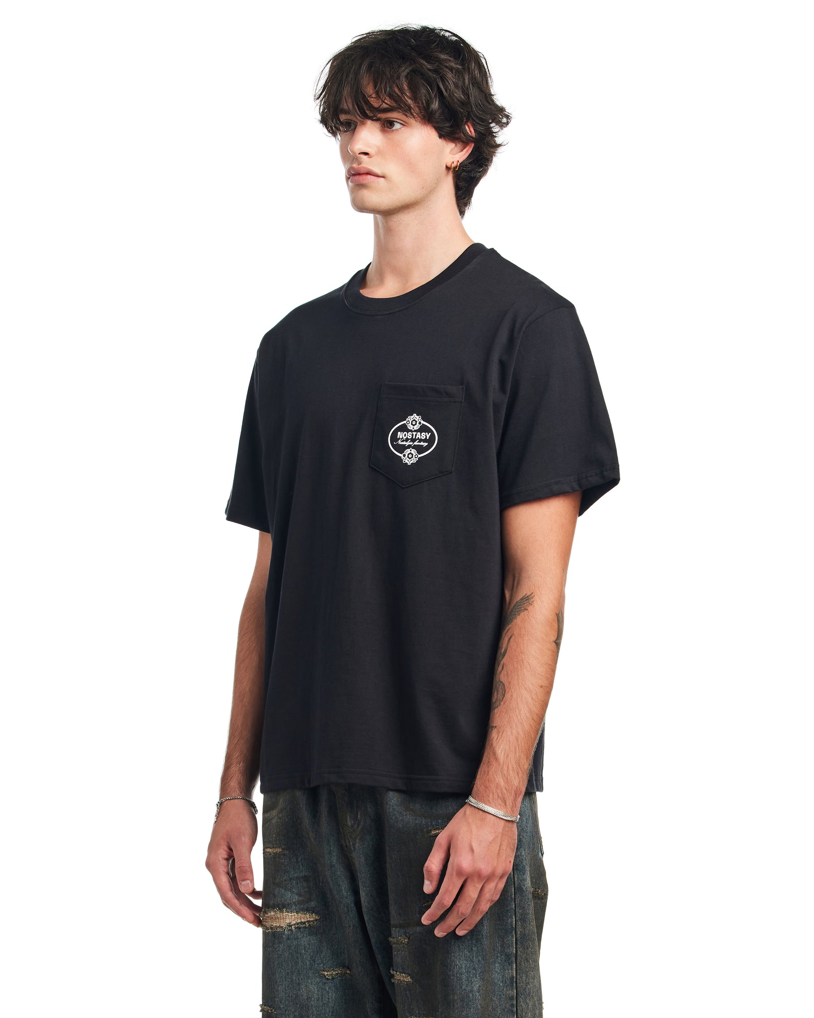 FLORAL POCKET TEE