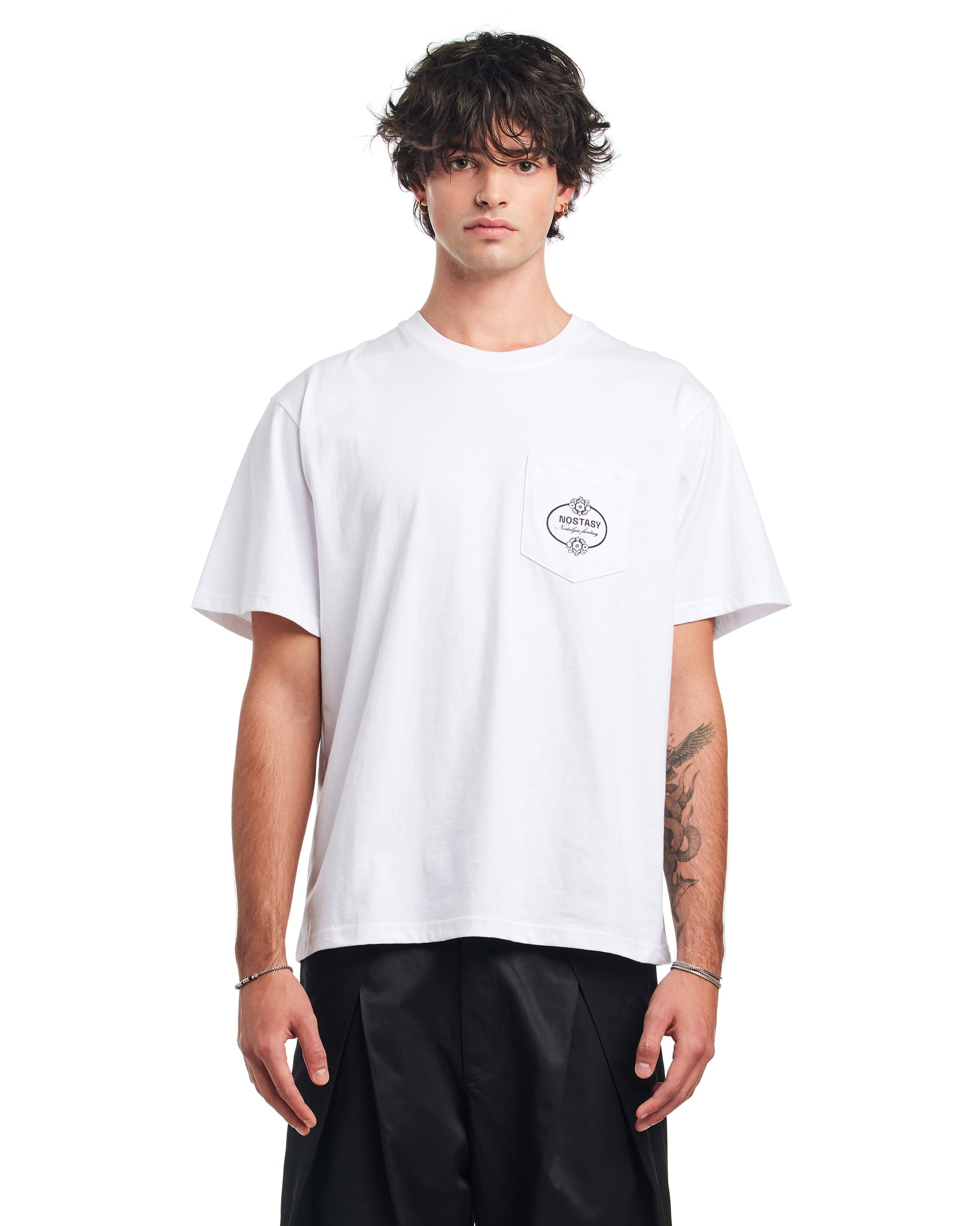 FLORAL POCKET TEE
