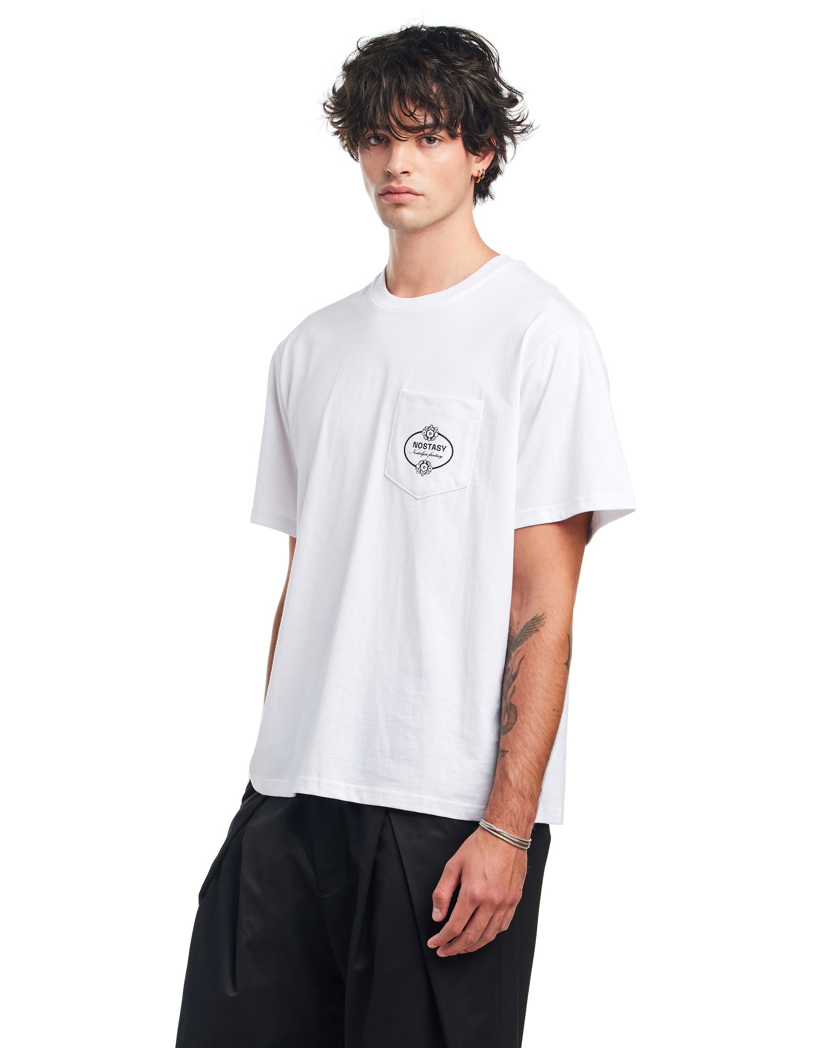 FLORAL POCKET TEE