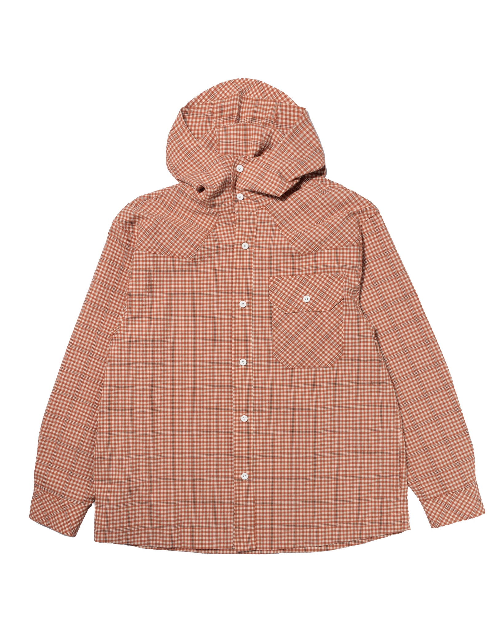 HOODED SHIRT JACKET