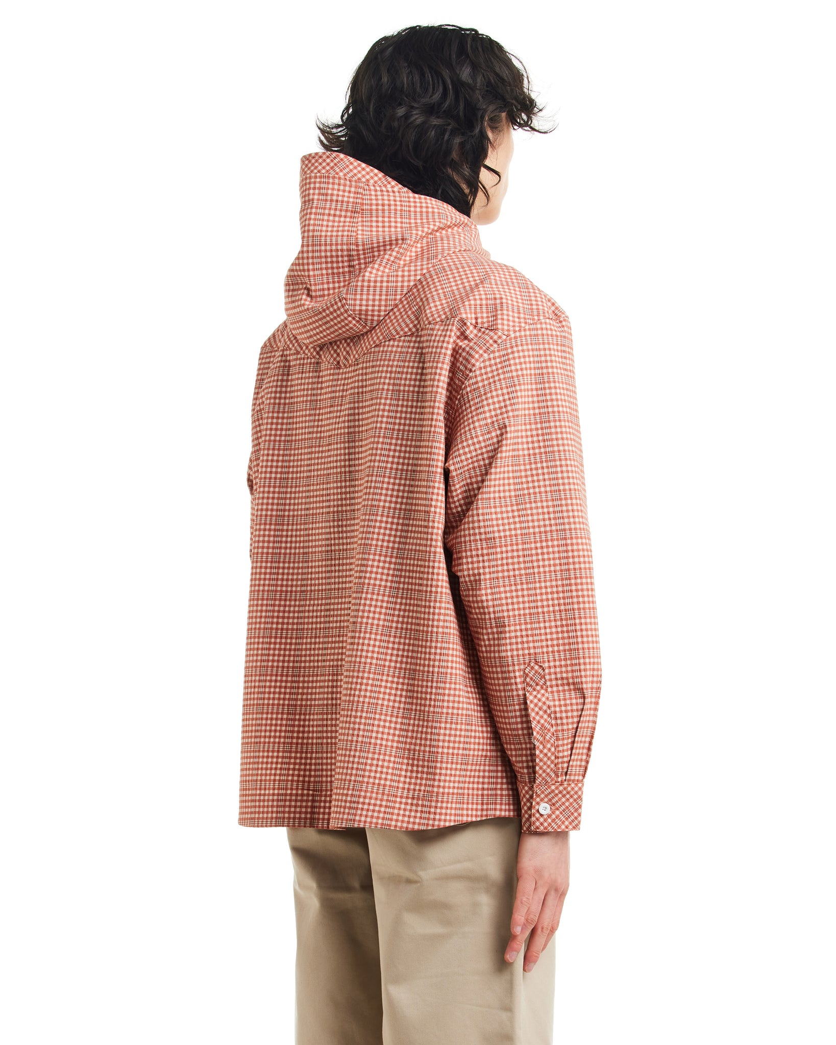 HOODED SHIRT JACKET