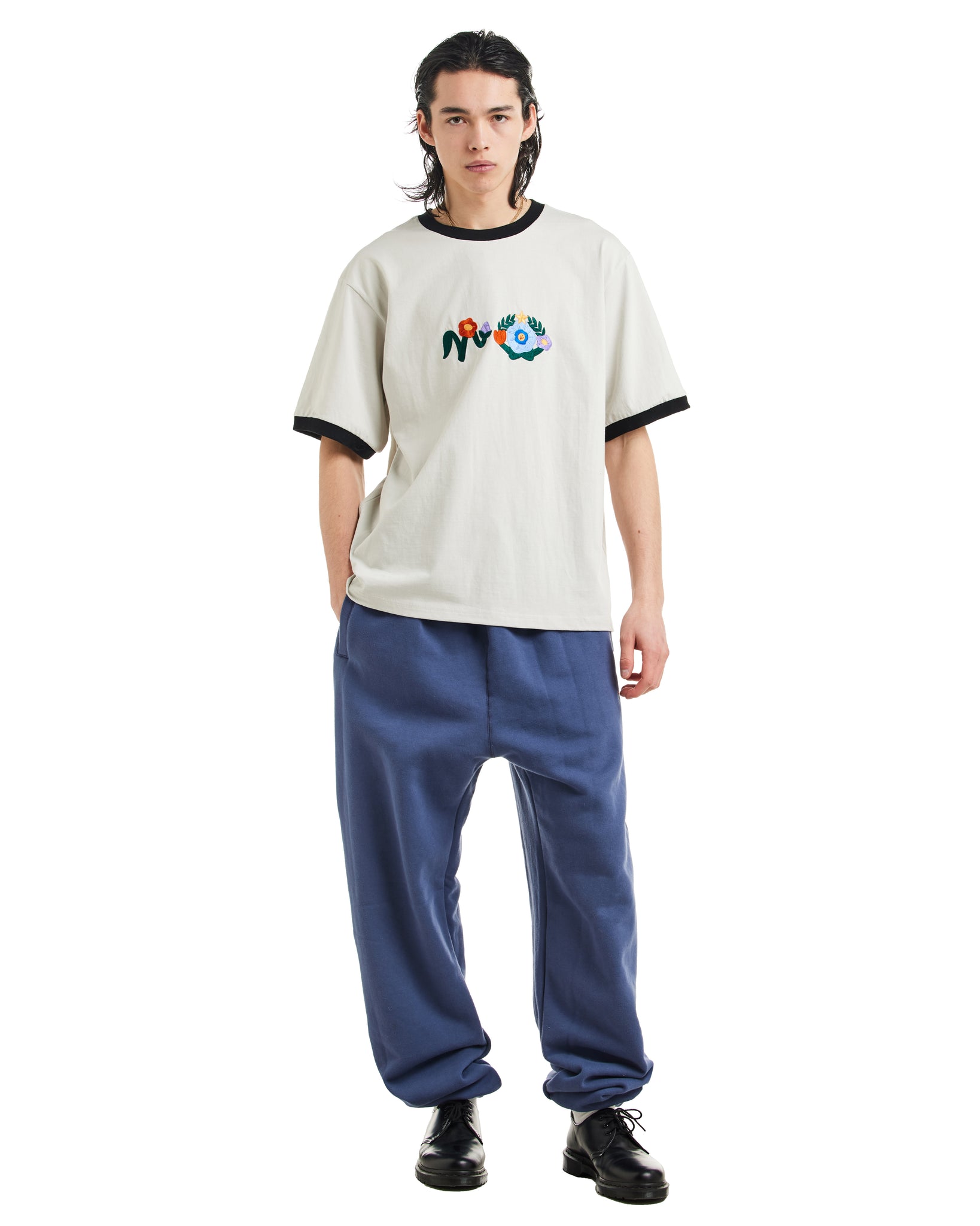 NOSTASY FLORAL SWEAT PANTS