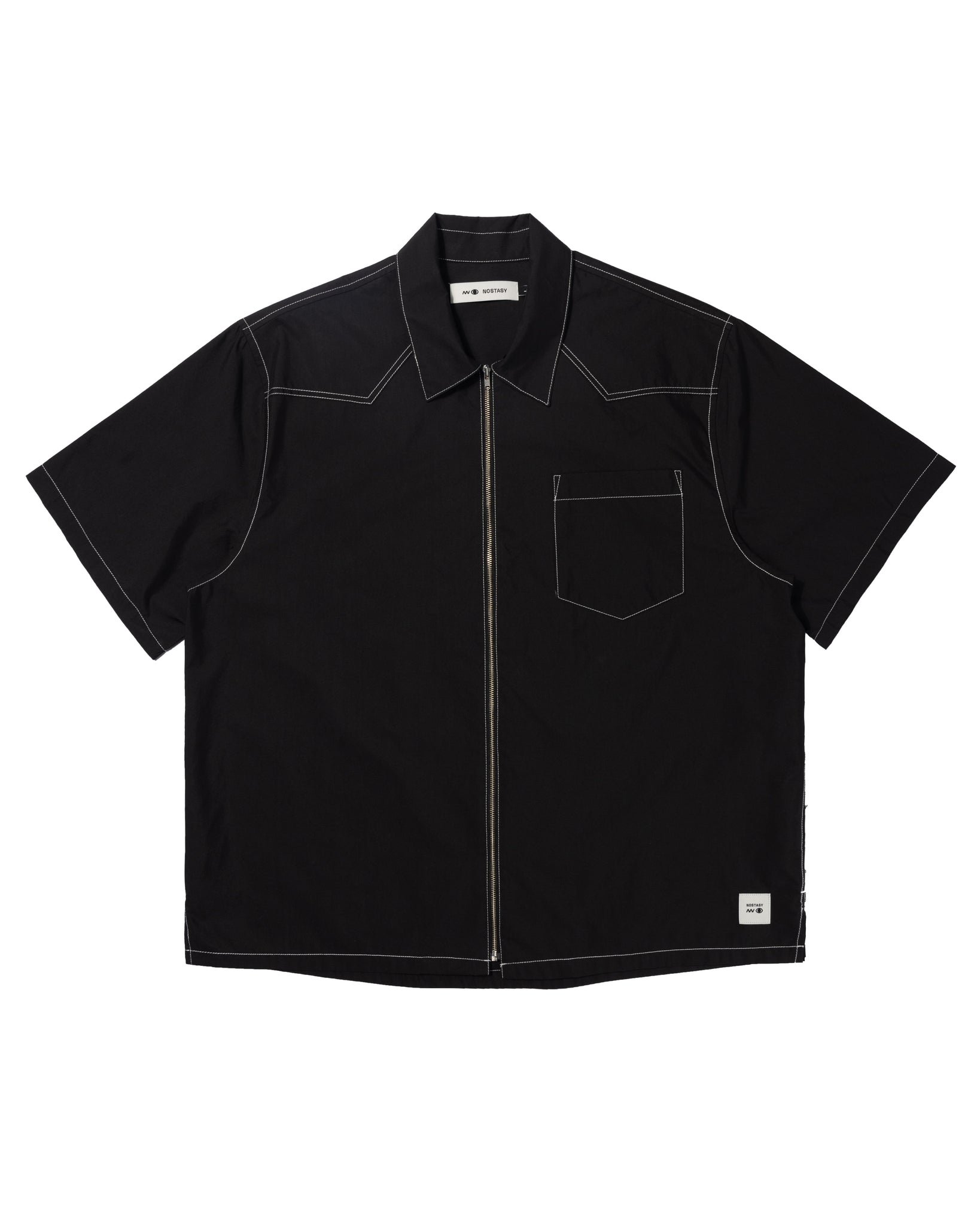 S/S ZIP-UP SHIRTS