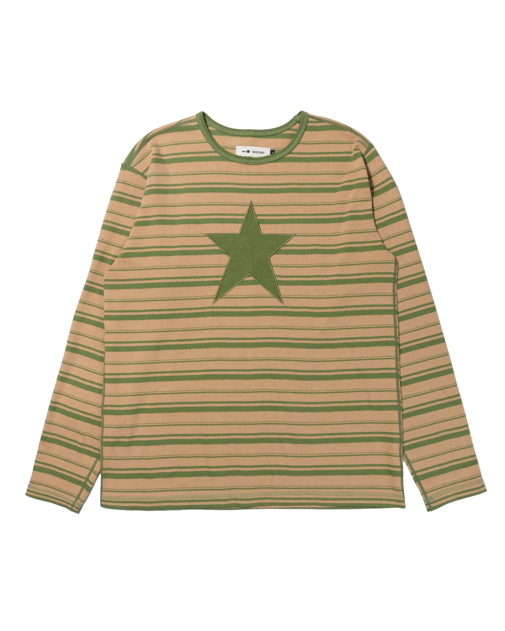 NOSTASY STRIPE STAR L/S TEE